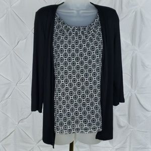 2 in 1 Blouse/cardigan